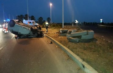 Incidente viale Poetto Cagliari ubriaco neopatentato