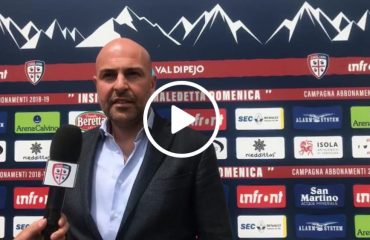 Intervista a Giulini dallo stadio di Pejo