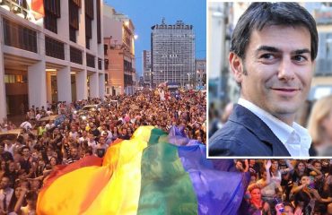 Sardegna Pride 2016 a Cagliari (Nel riquadro Massimo Zedda)