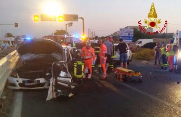 Terribile incidente sulla 554