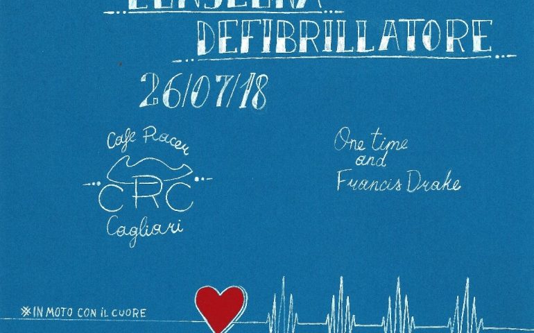 Via Garibaldi sarà cardioprotetta: l’associazione Cafe Racer Cagliari dona un defibrillatore