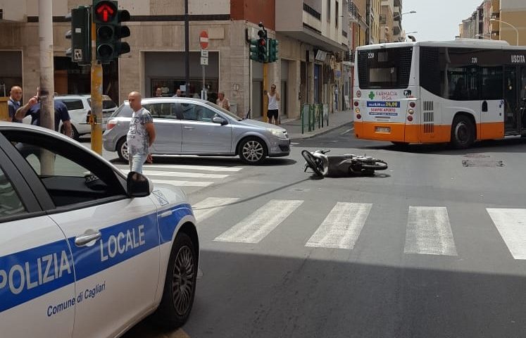 incidente scooter via sonnino