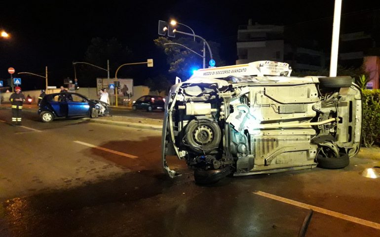 incidente viale poetto luglio