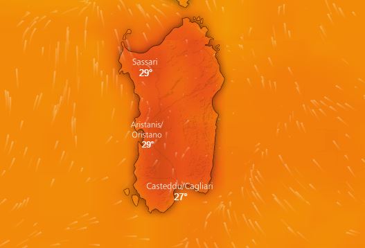 windy meteo luglio