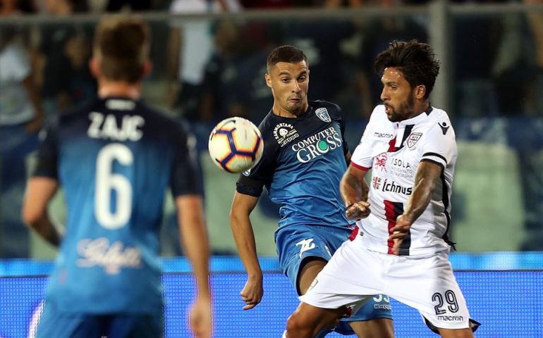 Cagliari, debutto terribile a Empoli: 2-0 dei padroni di casa con Krunic e Caputo