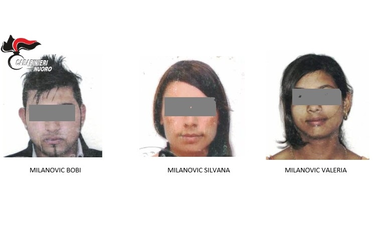 Foto arresti rissa rom Isili