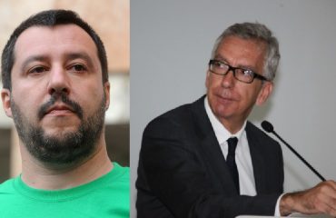 Matteo Salvini e Francesco Pigliaru