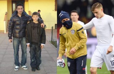 Nicolò Barella e Andrea Cossu