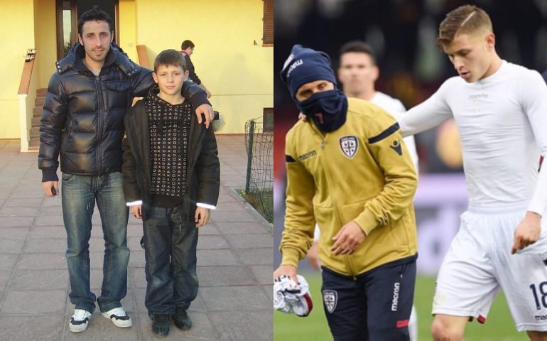 Nicolò Barella e Andrea Cossu