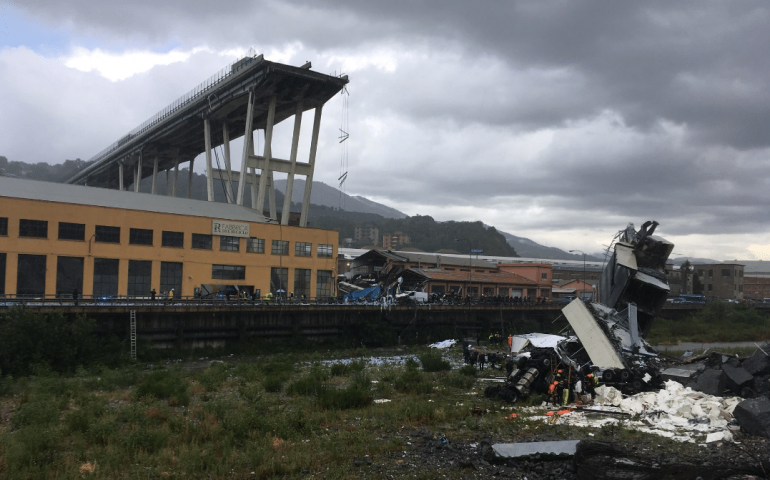 Tragedia di Genova, la Protezione civile della Sardegna pronta a prestare soccorso