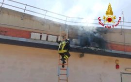 Sestu incendio impianto fotovoltaico (3)