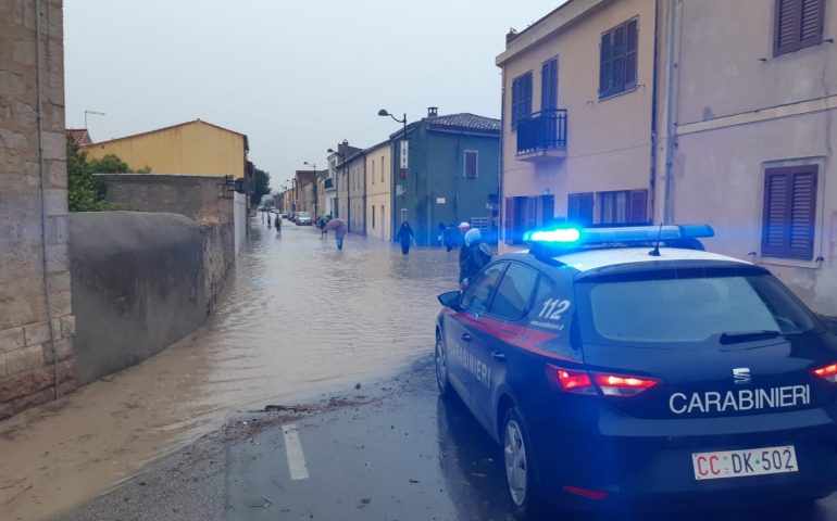 Barumini. Maltempo allaga le strade e imprigiona i turisti nel sito nuragico