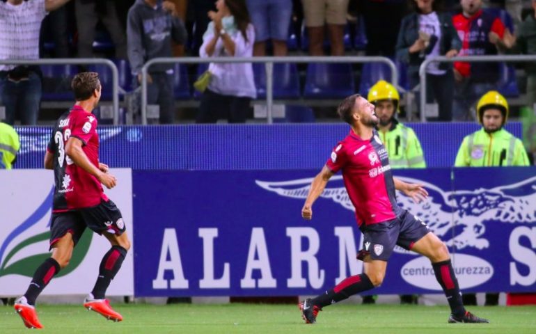 Super Pavoletti non basta contro il Sassuolo: il Cagliari pareggia 2-2