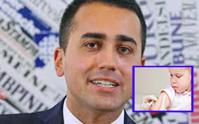 Vaccini obbligatori. Di Maio: “Vogliamo che si facciano ma che non siano obbligatori per la scuola”