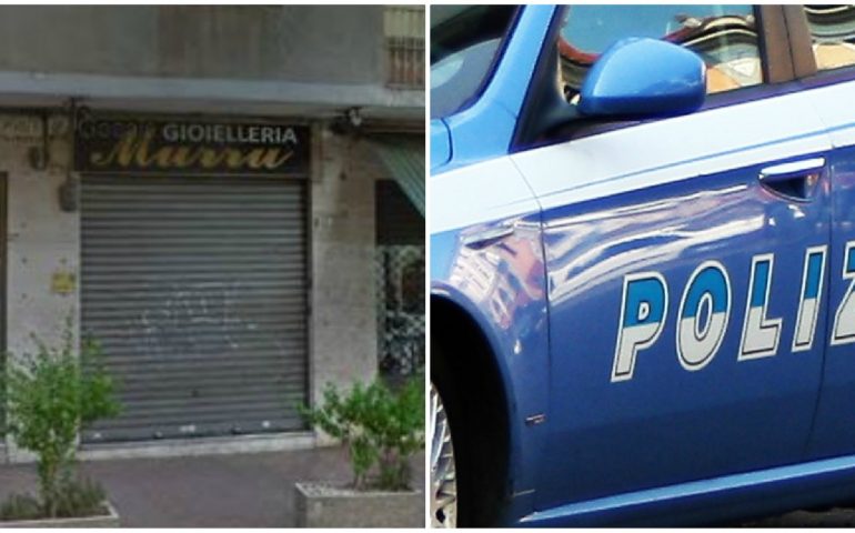 Cagliari: caccia ai banditi in via Dante. Rapinata la gioielleria Murru