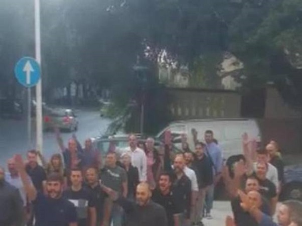 Funerali fascisti a Sassari Giampiero Todini