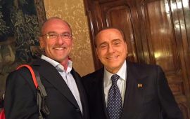 Ugo Cappellacci e Silvio Berlusconi