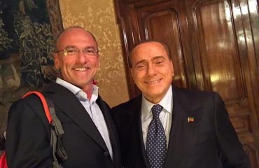 Ugo Cappellacci e Silvio Berlusconi