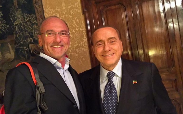 Ugo Cappellacci e Silvio Berlusconi