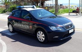 carabinieri poetto lido