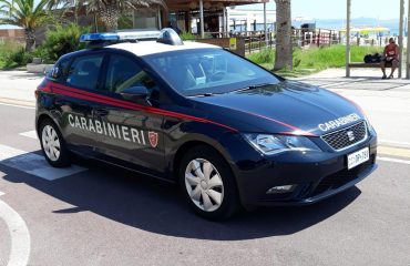 carabinieri poetto lido