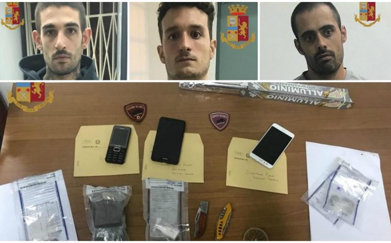 Sant’Elia: tre arresti per detenzione e spaccio di droga