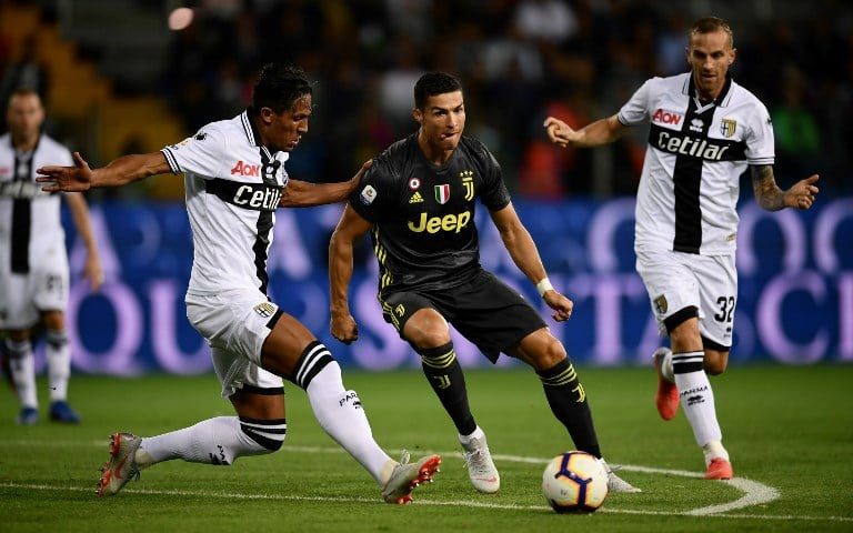 La Juventus vince 2-1 a Parma, Ronaldo rimanda ancora l’appuntamento con il primo gol in serie A