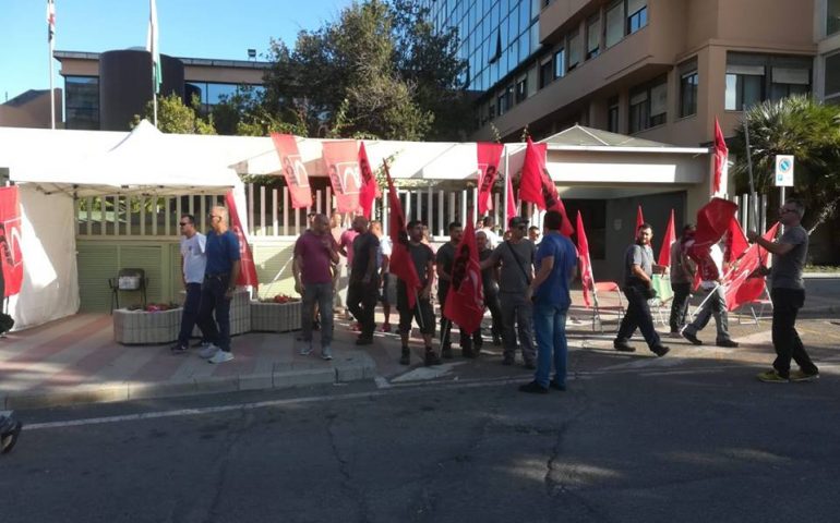 Lavoratori del verde pubblico di Quartu: sit in pacifico di protesta