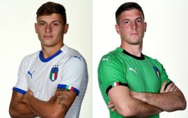 Barella e Cragno in azzurro