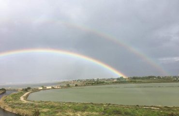 Doppio Arcobalento su Molentargius - Foto di Laila Di Naro