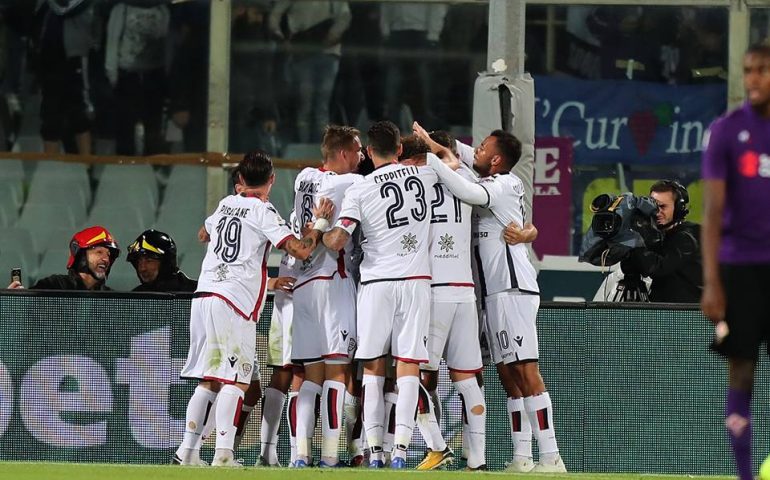 Pavoletti ferma la Fiorentina: al Franchi il Cagliari pareggia 1-1