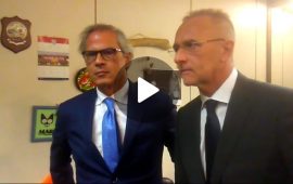 Ugo Cappellacci e Salvatore Cicu