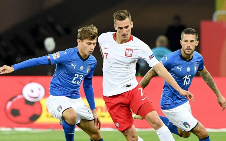 Nations League, Italia in campo contro la Polonia senza Immobile e il ct Mancini