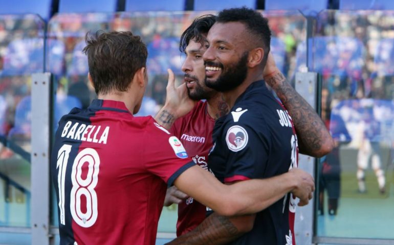 Castro inventa, Joao Pedro e Pavoletti segnano: il Cagliari si impone 2-0 sul Bologna