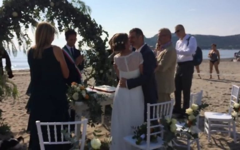 matrimonio al Poetto