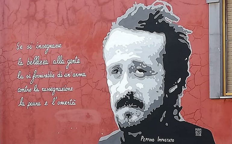 murale peppino impastato