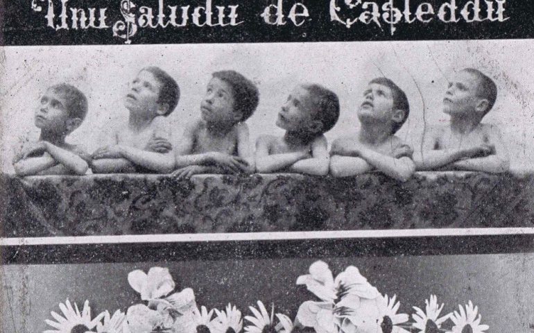 La Cagliari che non c’è più: una curiosa cartolina postale del 1908, “Unu saludu de Casteddu”