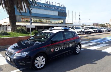 Carabinieri porto di Cagliari