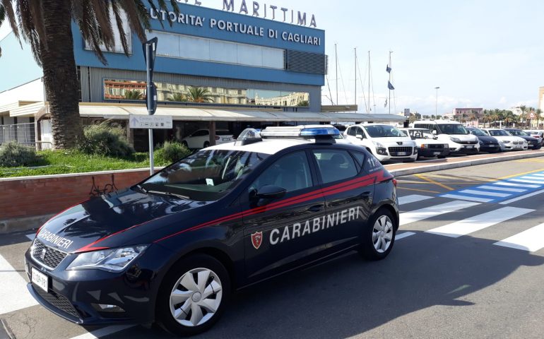Carabinieri porto di Cagliari