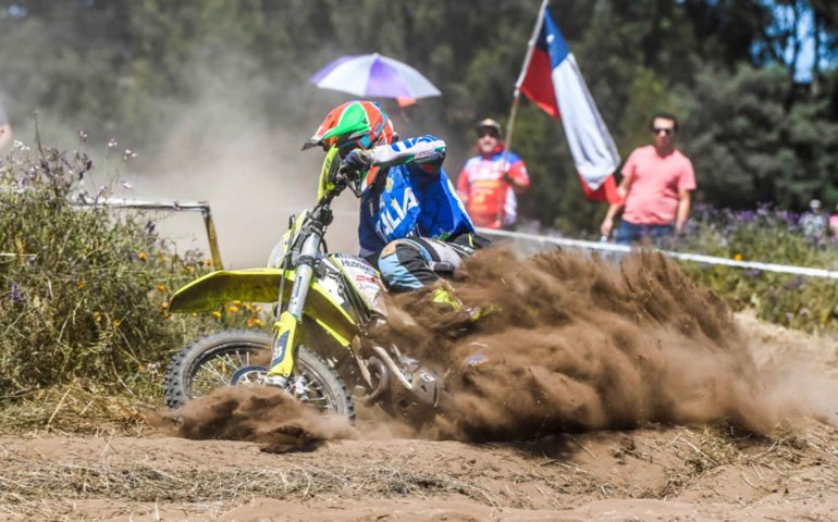 Il dorgalese Claudio Spanu in grande evidenza alla Sei Giorni di enduro in Cile