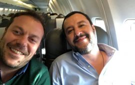 Eugenio Zoffili e Matteo Salvini - Foto di Eugenio Zoffili