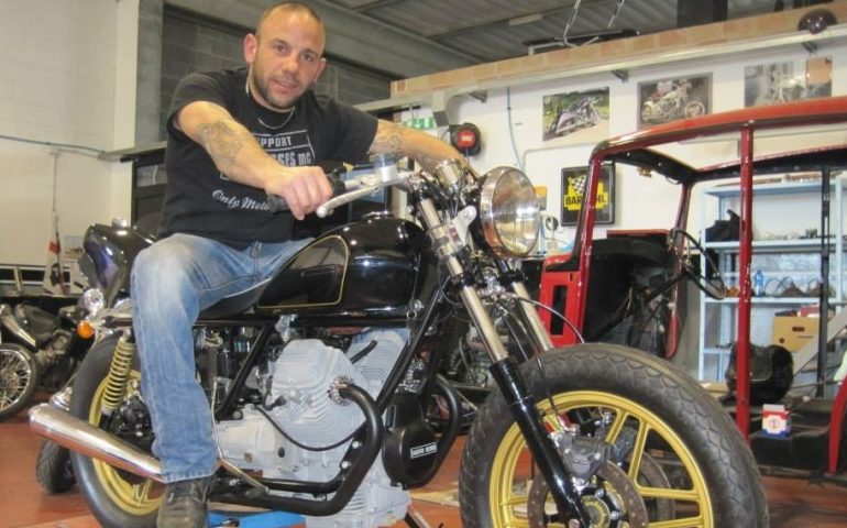 Giulio Saiu - Foto dalla pagina Bobber Cycles