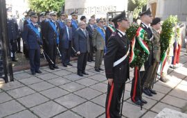 Le celebrazioni di un 4 novembre a Cagliari