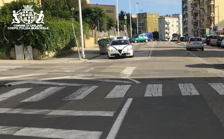 Polizia municipale via dei donoratico incidente pedonale travolto 15 anni