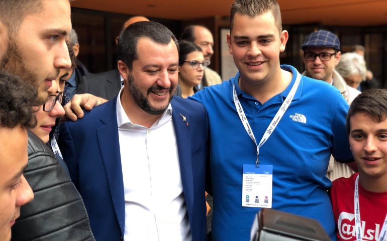 Salvini a Cagliari - Foto della pagina Fb Matteo Salvini