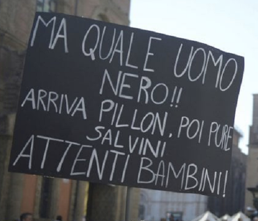Uno slogan del Comitato No Pillon