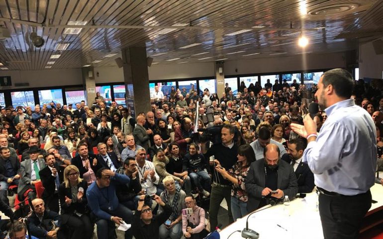 Matteo Salvini a Olbia: “Non vinceremo ma stravinceremo le elezioni di febbraio”