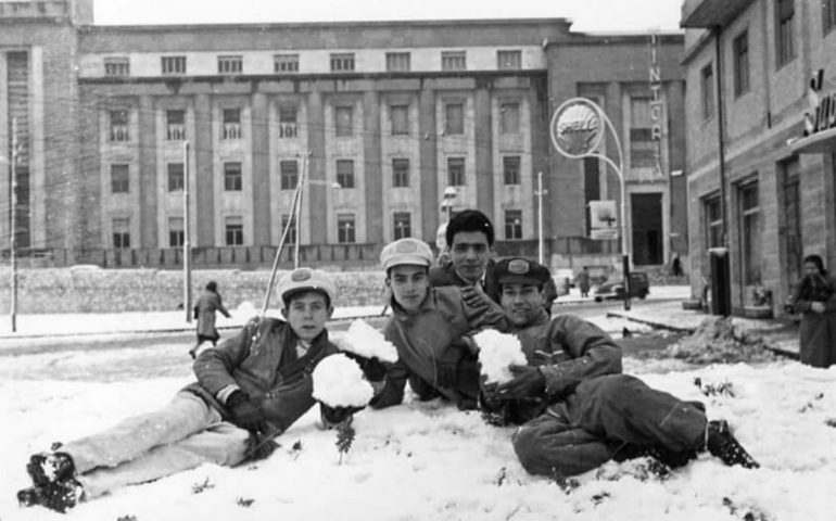 La Cagliari che non c’è più: 7 febbraio 1956, la più grande nevicata della storia recente di Cagliari