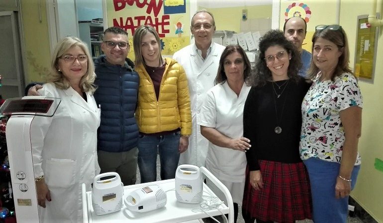 AOU SASSARI_donazione bilancia e aerosol