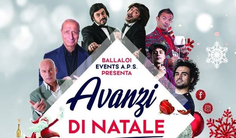 “Avanzi di Natale”, Colorado in trasferta a Sassari: sul palco Pippo Franco, Baz, Pino e Gli Anticorpi, Cacioppo e Impastato